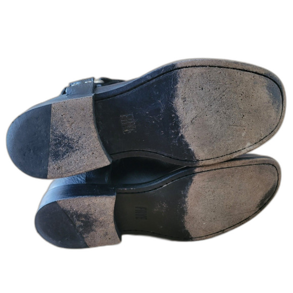 Frye Women's Back Zip Leather Booties Size 6.5 Western, Boho - Picture 9 of 10